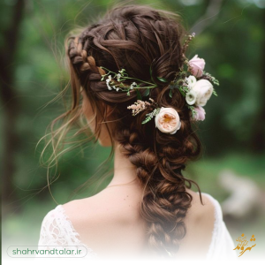 مدل مو عروس روستیک