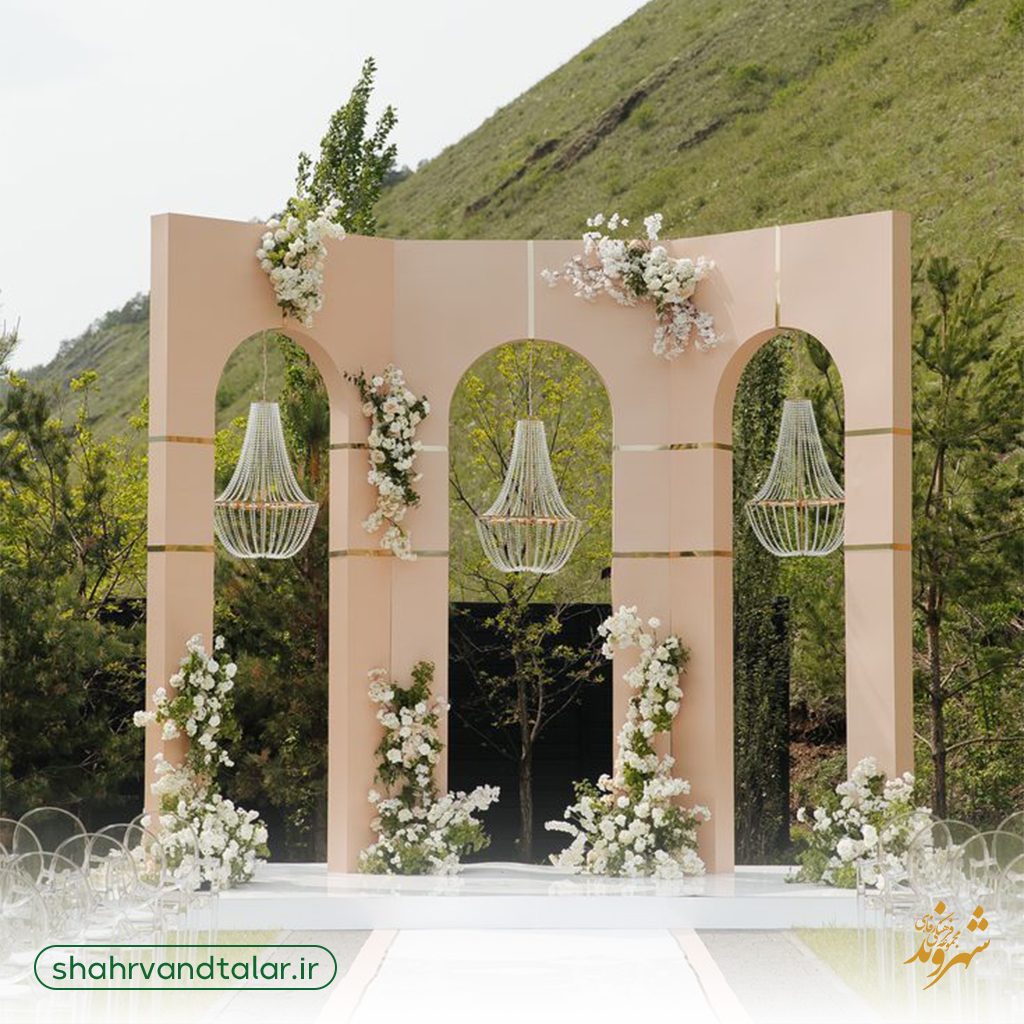 فضای باغ تالار