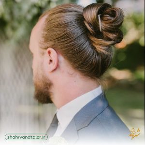 شینیون در آرایشکاه مردانه