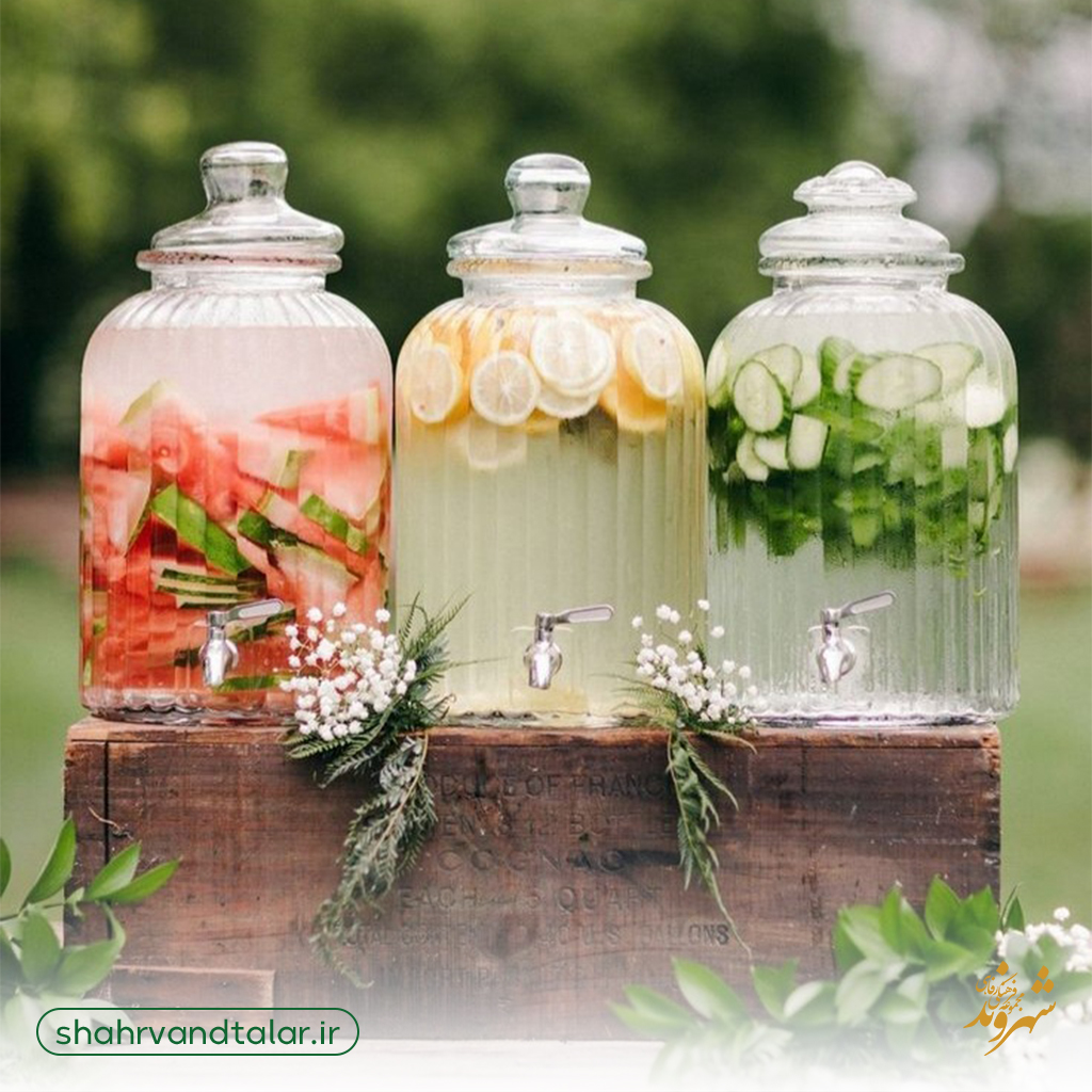 پذیرایی عروسی در فصل تابستان