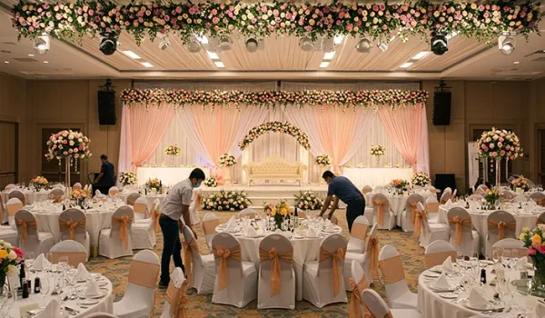 تشریفات عروسی در تالار