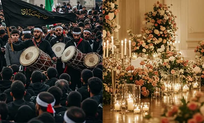 عروسی در محرم-مجموعه تالارهای بزرگ شهروند