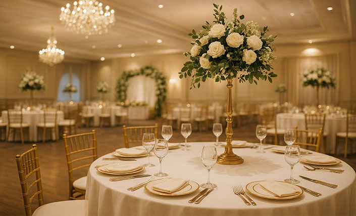 هزینه برگزاری عروسی با منوی پایه در وسط هفته