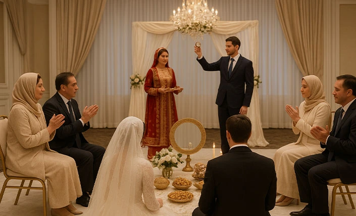 آداب فرهنگی و خانوادگی در تالار عروسی