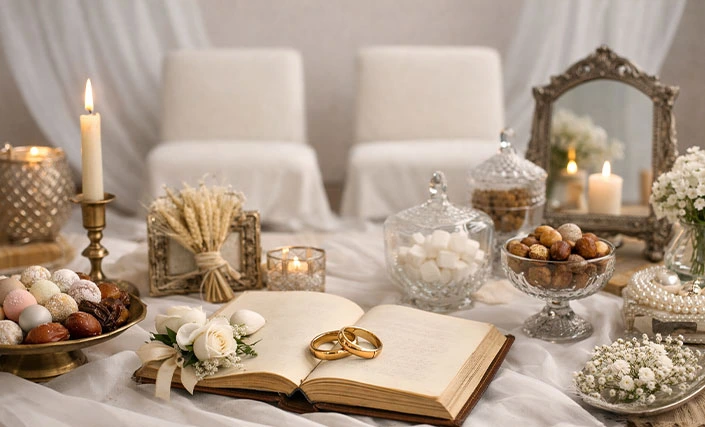 برنامه ریزی مراسم عقد ساده و کم هزینه