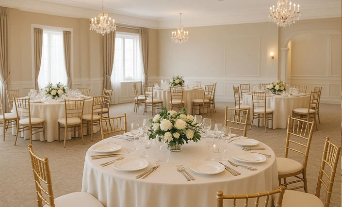 تالار برای عروسی‌های نیمه تشریفاتی