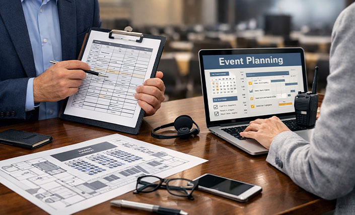 فرآیند هماهنگی با مجری همایش