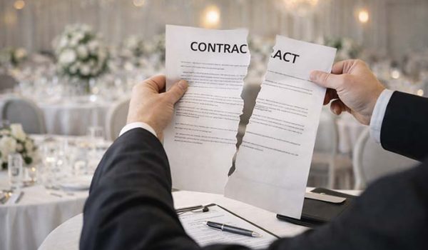 فسخ قرارداد تالار